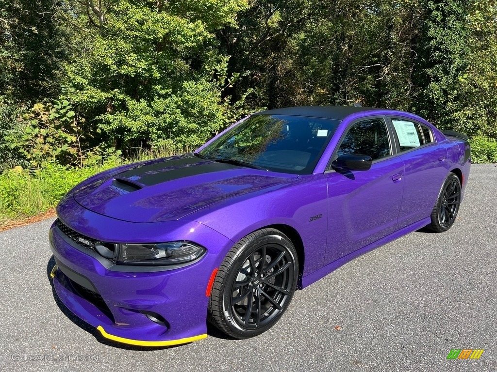 Plum Crazy Pearl 2023 Dodge Charger Scat Pack Daytona 392 Exterior Photo #146670491