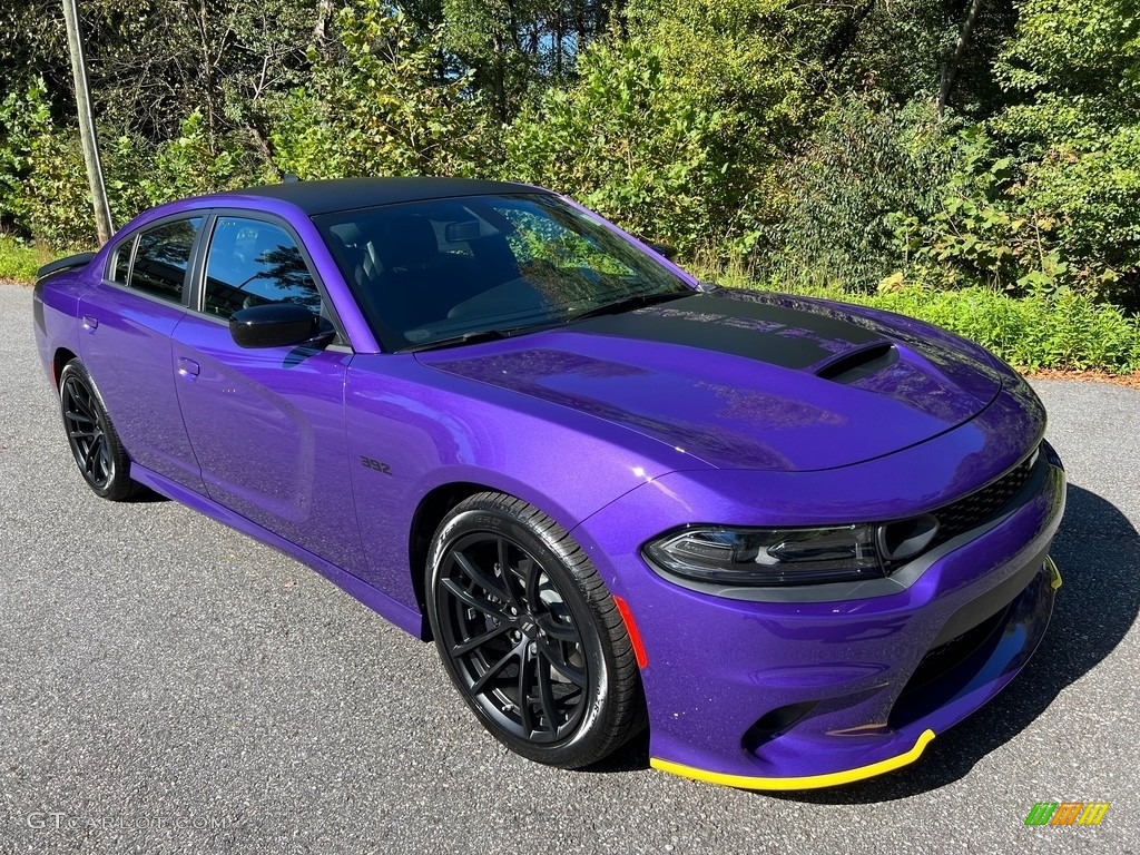 Plum Crazy Pearl 2023 Dodge Charger Scat Pack Daytona 392 Exterior Photo #146670554