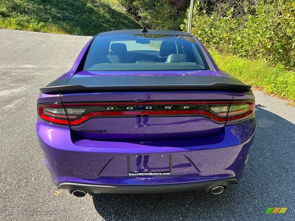 2023 Charger Scat Pack Daytona 392 - Plum Crazy Pearl / Black photo #7