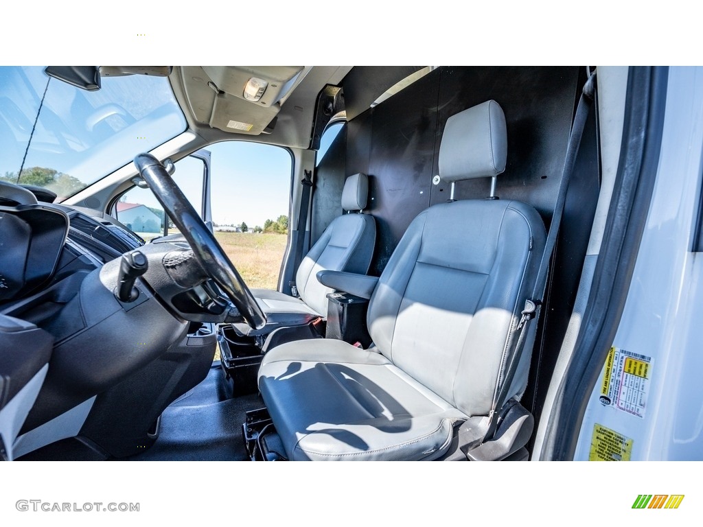 2018 Transit Van 350 MR Long - Oxford White / Pewter photo #17