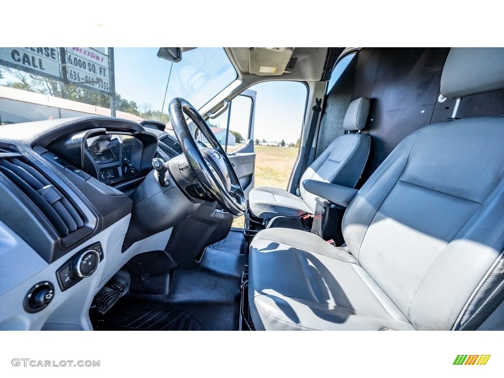 2018 Transit Van 350 MR Long - Oxford White / Pewter photo #18
