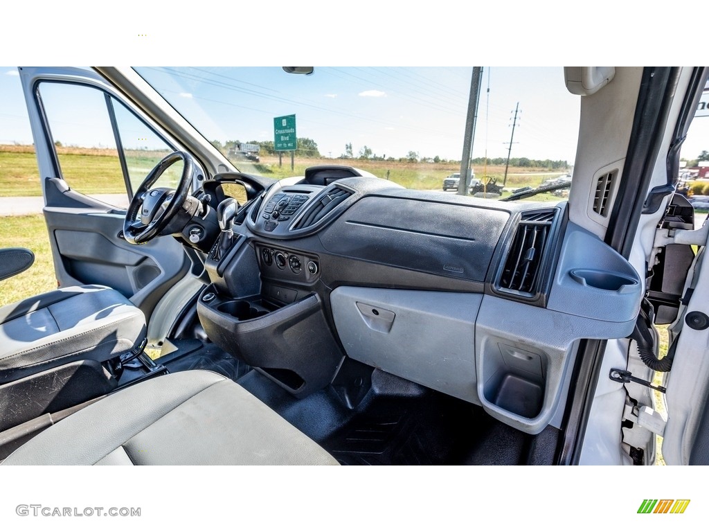 2018 Transit Van 350 MR Long - Oxford White / Pewter photo #23