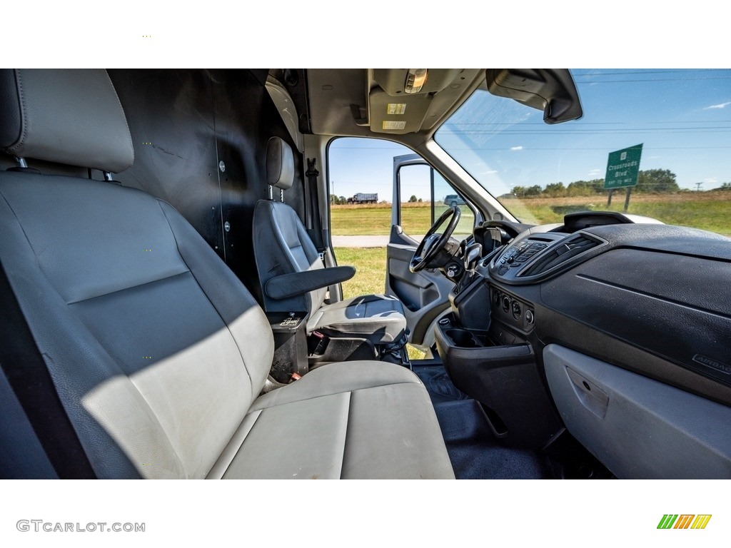 2018 Transit Van 350 MR Long - Oxford White / Pewter photo #24