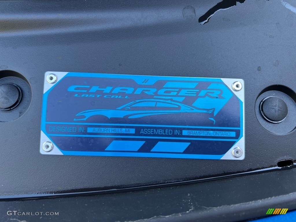 2023 Dodge Charger R/T Blacktop Marks and Logos Photo #146671481
