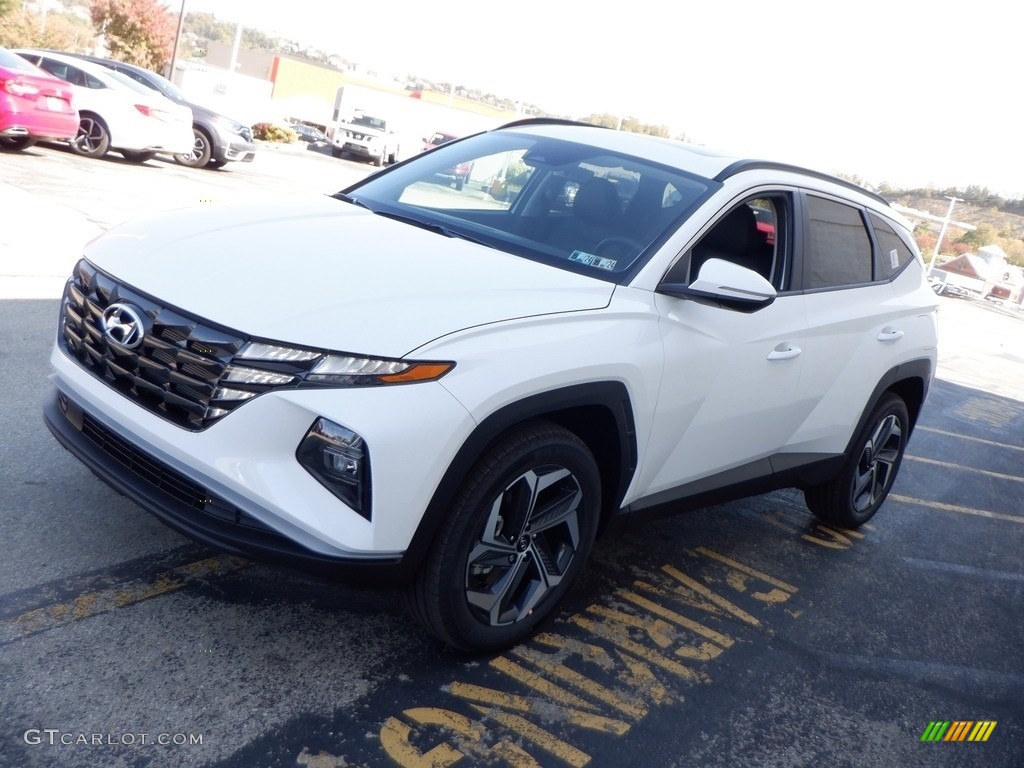 2024 Tucson SEL AWD - Serenity White Pearl / Black photo #6