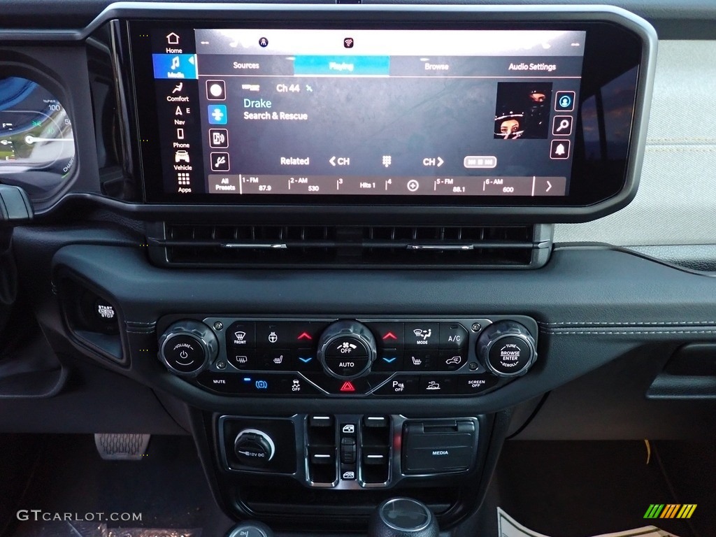 2024 Jeep Wrangler 4-Door Sahara 4xe Hybrid Controls Photo #146671955