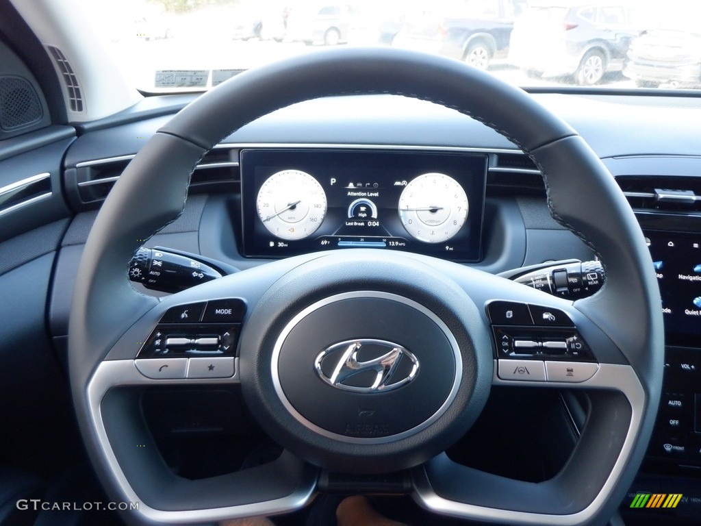 2024 Tucson SEL AWD - Serenity White Pearl / Black photo #25