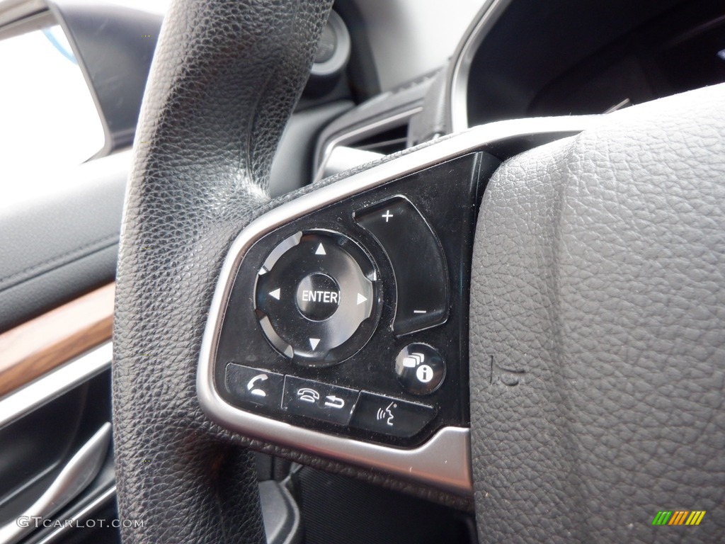 2020 CR-V EX-L AWD - Modern Steel Metallic / Black photo #27