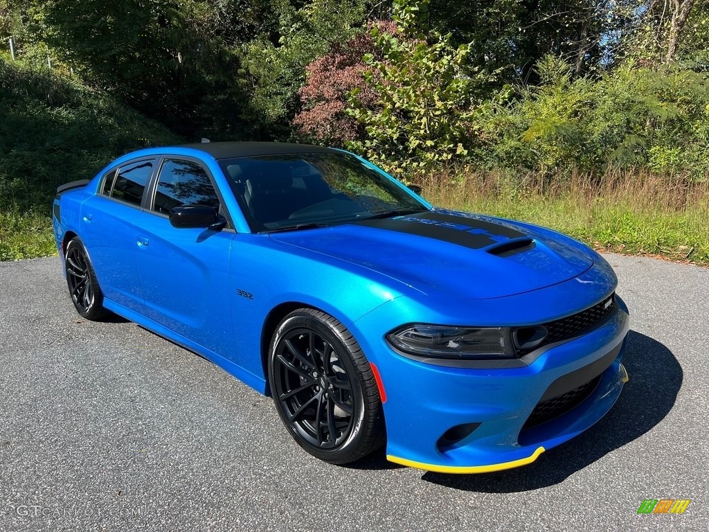 B5 Blue Pearl 2023 Dodge Charger Scat Pack Daytona 392 Exterior Photo #146672131