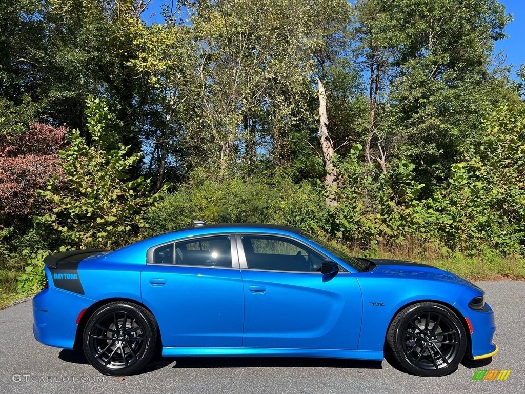B5 Blue Pearl 2023 Dodge Charger Scat Pack Daytona 392 Exterior Photo #146672162