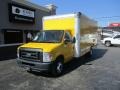 School Bus Yellow - E Series Cutaway E350 Commercial Moving Truck Photo No. 2
