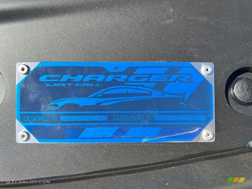 2023 Charger Scat Pack Daytona 392 - B5 Blue Pearl / Black photo #10