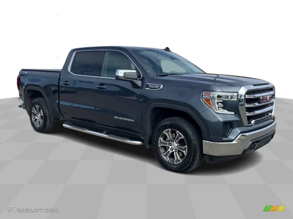 2021 Sierra 1500 SLE Crew Cab 4WD - Dark Sky Metallic / Jet Black photo #2