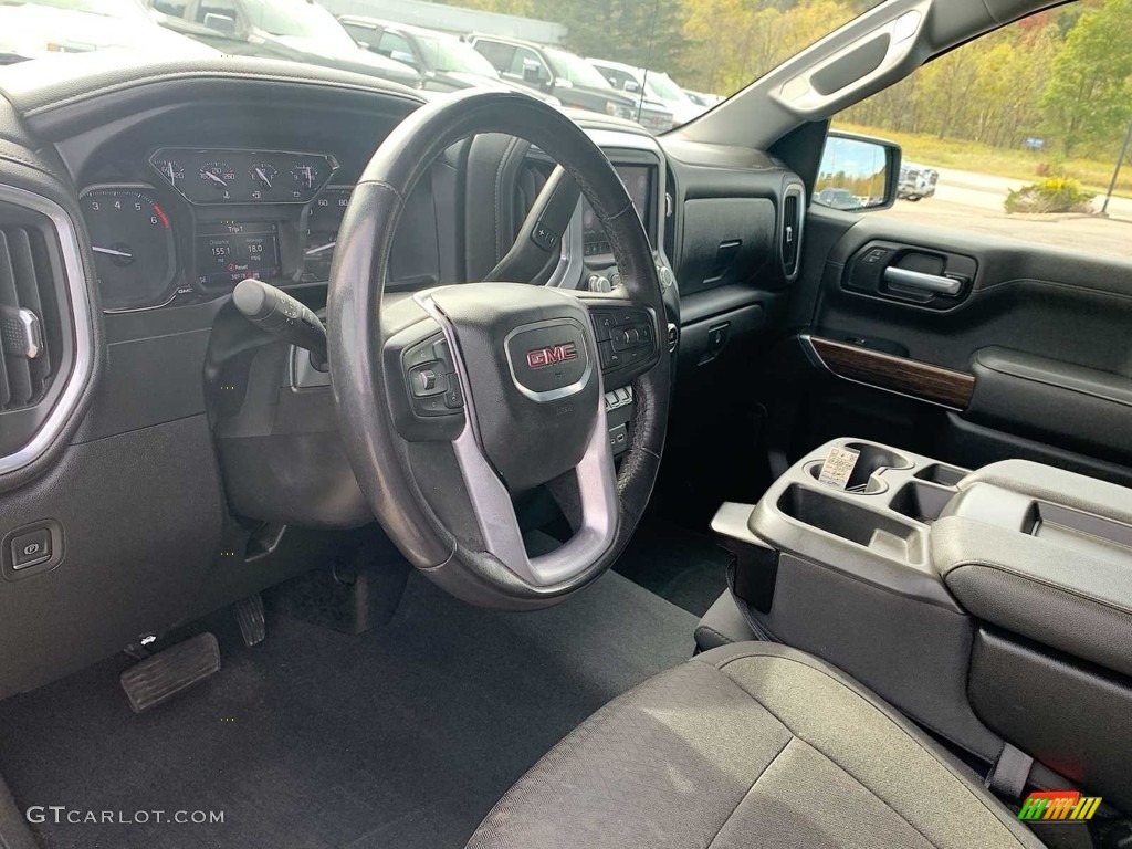 2021 Sierra 1500 SLE Crew Cab 4WD - Dark Sky Metallic / Jet Black photo #10