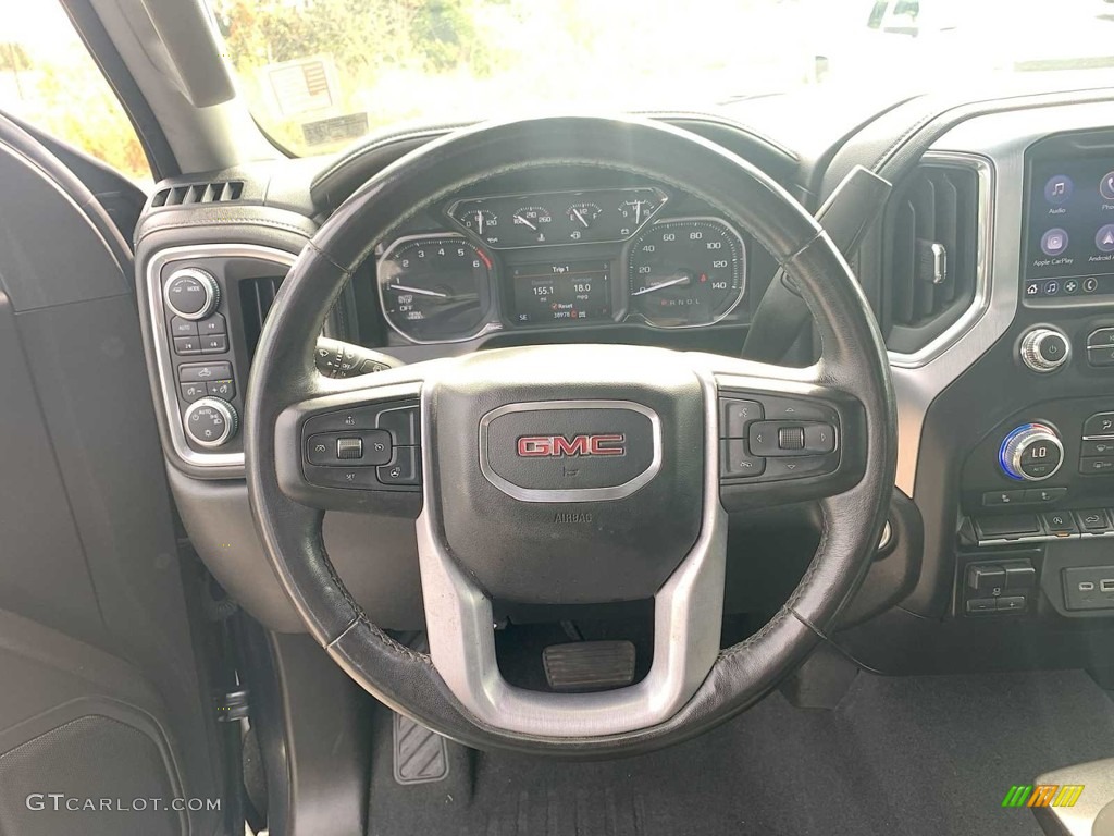 2021 Sierra 1500 SLE Crew Cab 4WD - Dark Sky Metallic / Jet Black photo #11