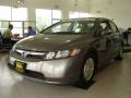 2006 Magnetic Pearl Honda Civic Hybrid Sedan  photo #1