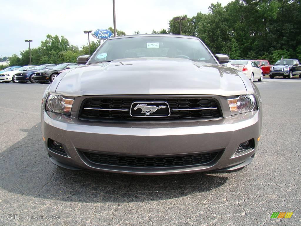 Sterling Grey Metallic 2010 Ford Mustang V6 Premium Convertible Exterior Photo #14667293