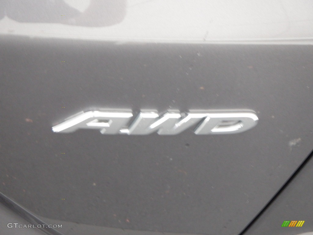 2020 CR-V EX-L AWD - Modern Steel Metallic / Black photo #7
