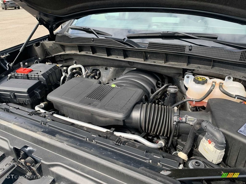 2021 GMC Sierra 1500 SLE Crew Cab 4WD 5.3 Liter OHV 16-Valve VVT EcoTech V8 Engine Photo #146672978
