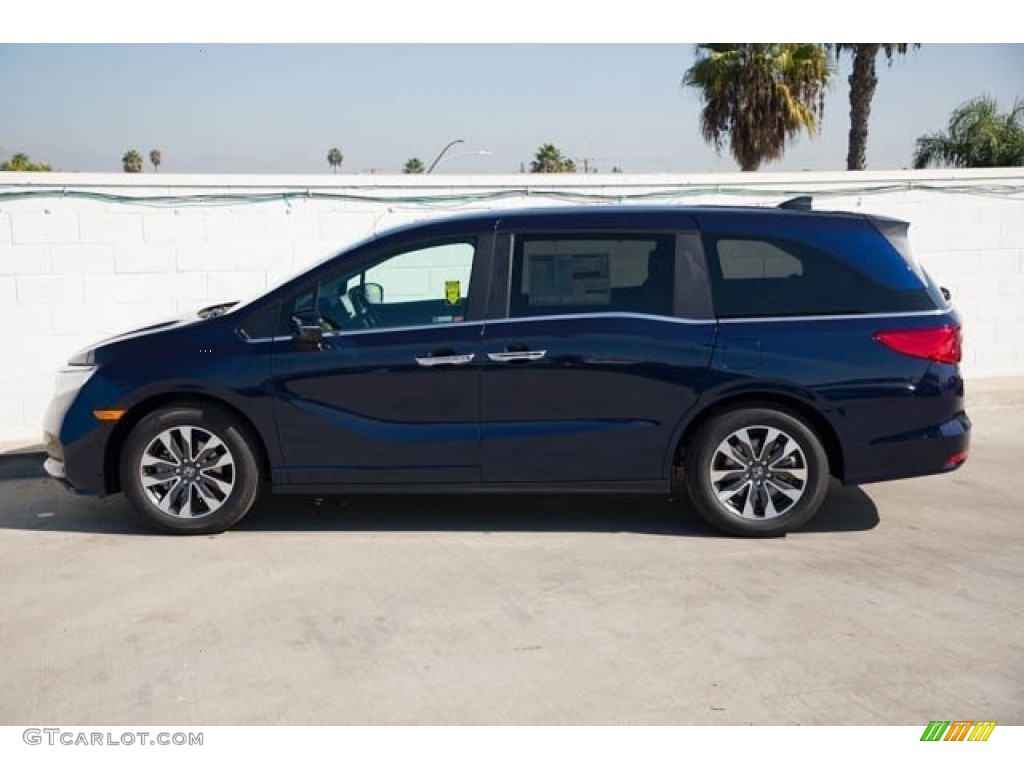 2024 Odyssey EX-L - Obsidian Blue Pearl / Gray photo #4