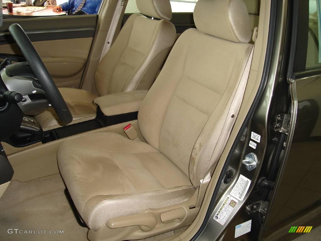 2006 Civic Hybrid Sedan - Magnetic Pearl / Ivory photo #11