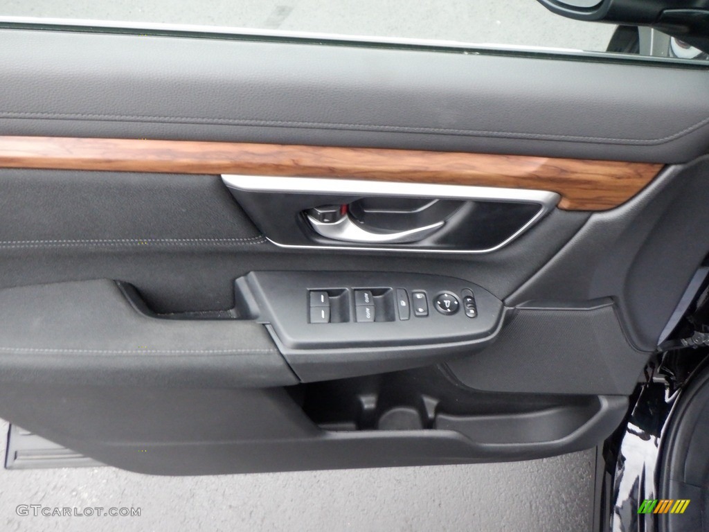 2021 Honda CR-V EX-L AWD Black Door Panel Photo #146674223