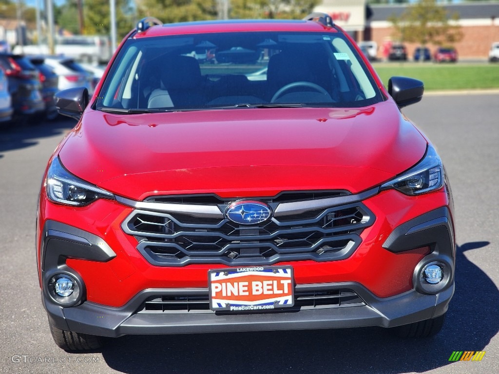 2024 Crosstrek Limited - Pure Red / Gray photo #2