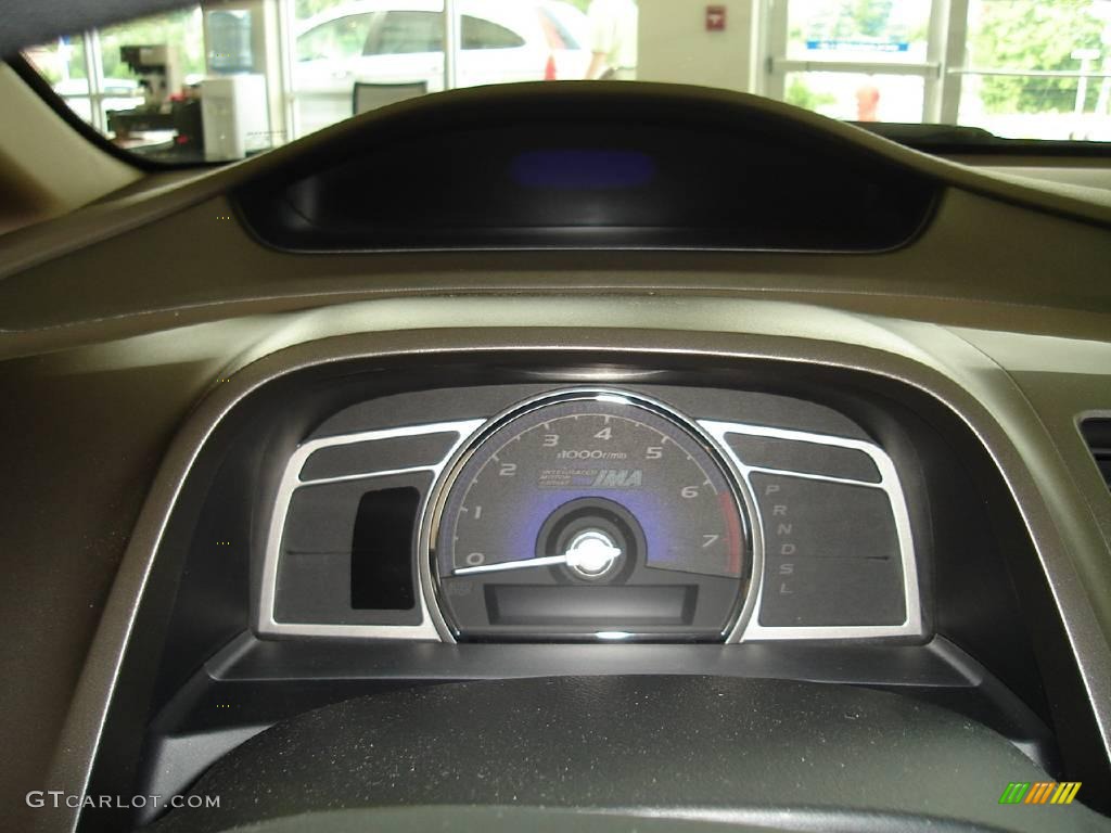 2006 Civic Hybrid Sedan - Magnetic Pearl / Ivory photo #21