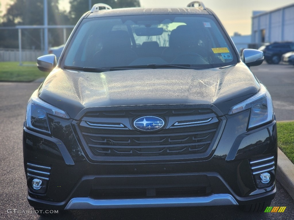 2023 Forester Touring - Crystal Black Silica / Black photo #2