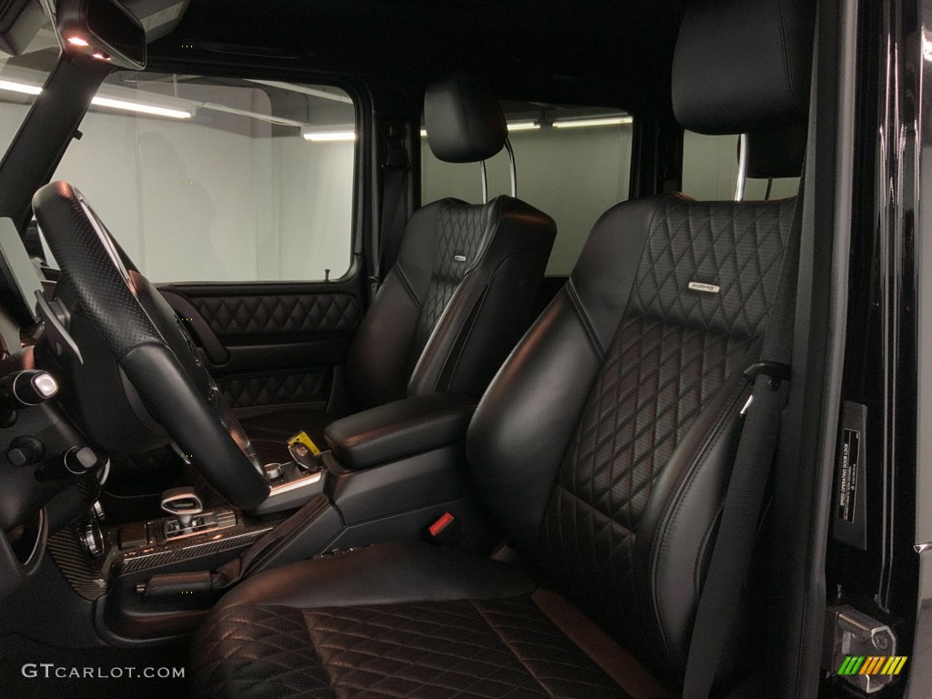 Black Interior 2017 Mercedes-Benz G 63 AMG Photo #146676102