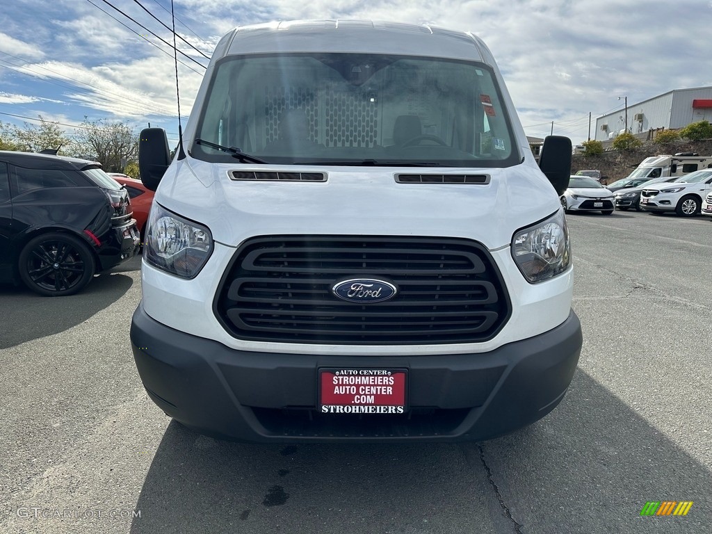 2018 Transit Van 150 MR Long - Oxford White / Pewter photo #2