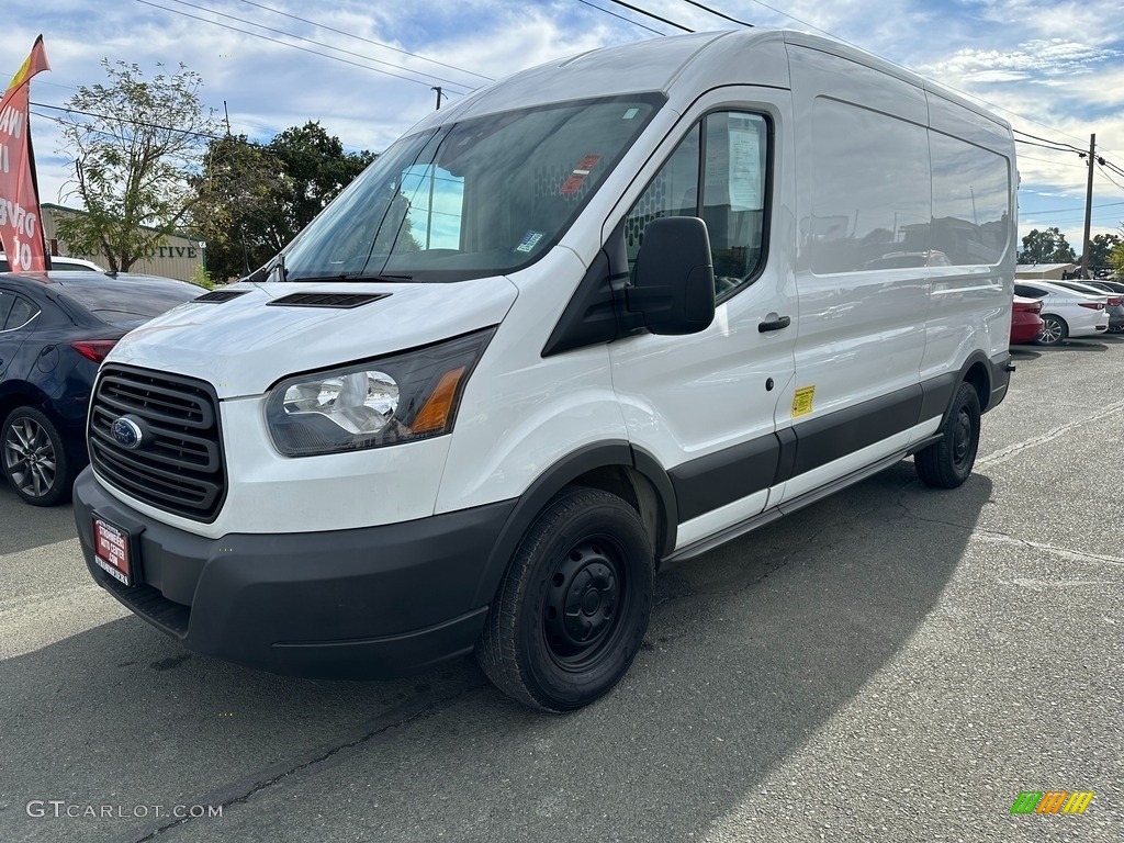Oxford White 2018 Ford Transit Van 150 MR Long Exterior Photo #146676327