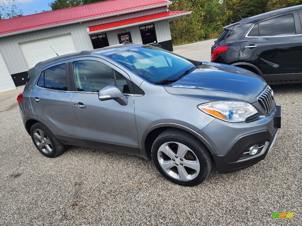 Satin Steel Gray Metallic 2014 Buick Encore Convenience AWD Exterior Photo #146676366
