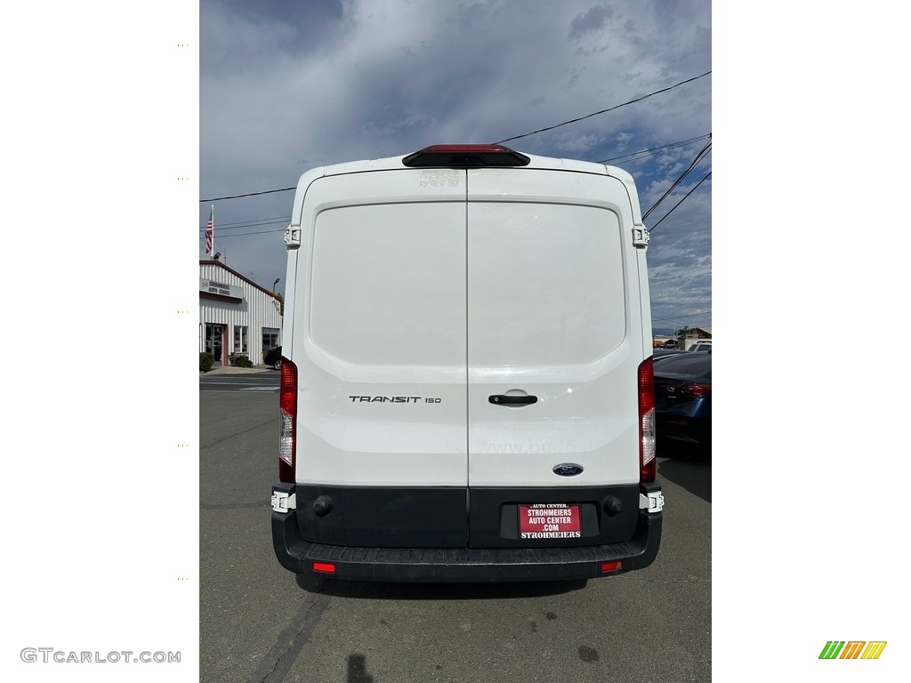2018 Transit Van 150 MR Long - Oxford White / Pewter photo #5