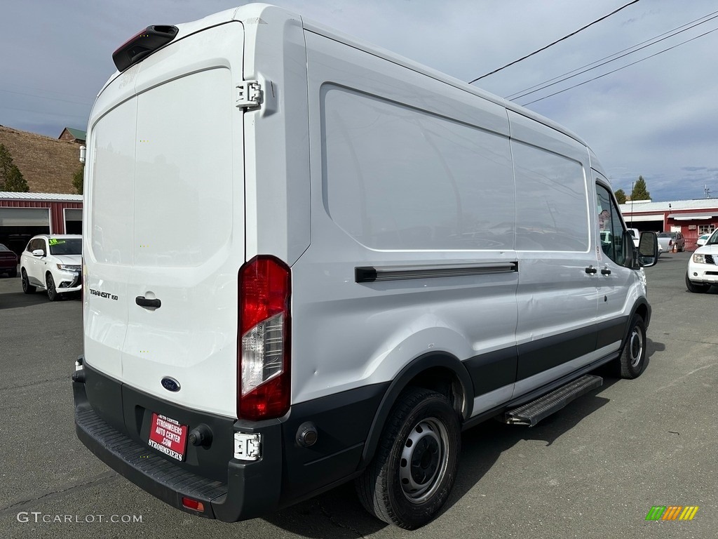 2018 Transit Van 150 MR Long - Oxford White / Pewter photo #6