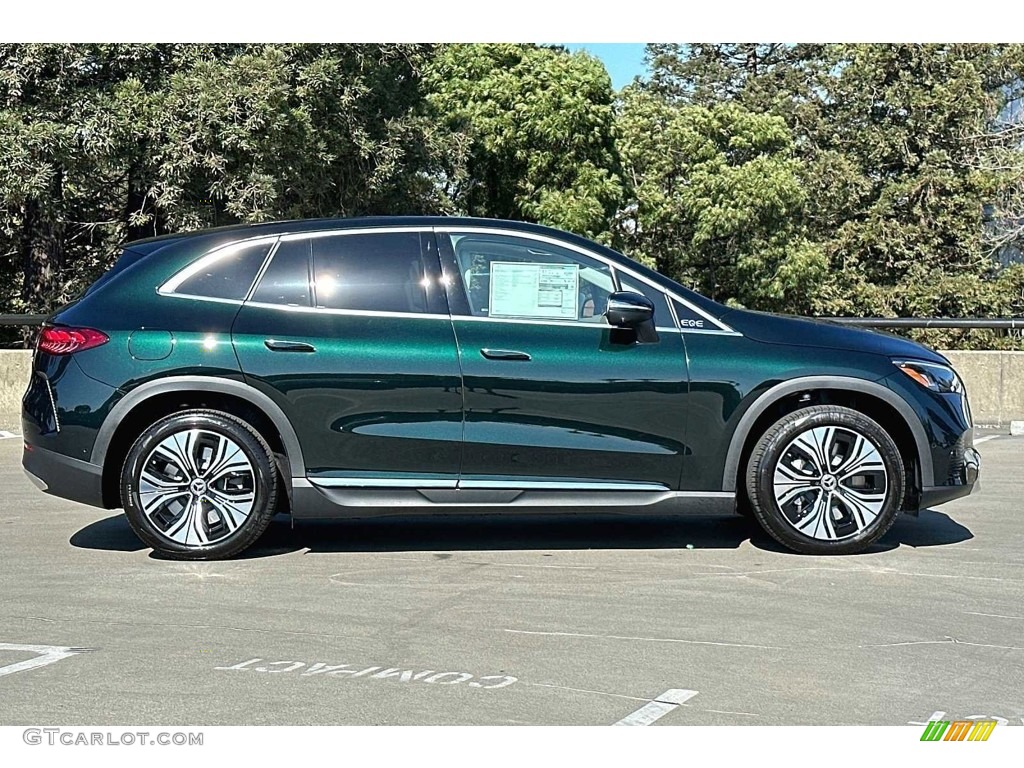 2023 EQE 350+ 4Matic SUV - Emerald Green Metallic / Neva Gray/Sable Brown photo #3
