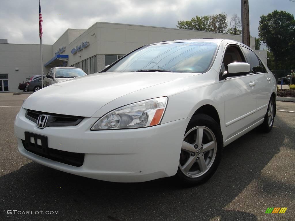 Taffeta White Honda Accord