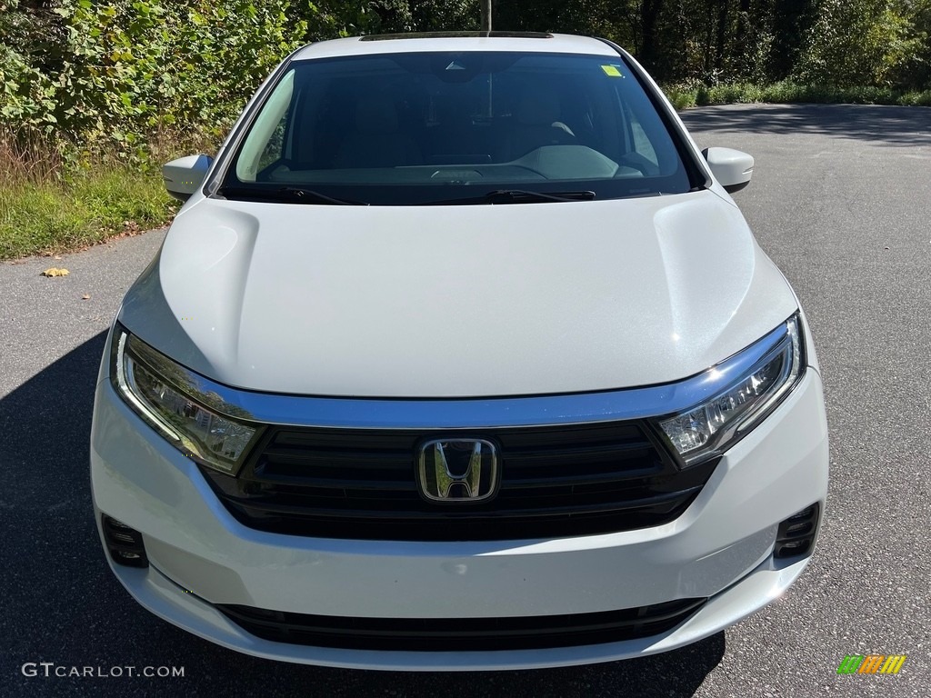 Platinum White Pearl 2021 Honda Odyssey EX-L Exterior Photo #146676993