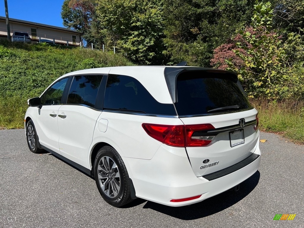 Platinum White Pearl 2021 Honda Odyssey EX-L Exterior Photo #146677185