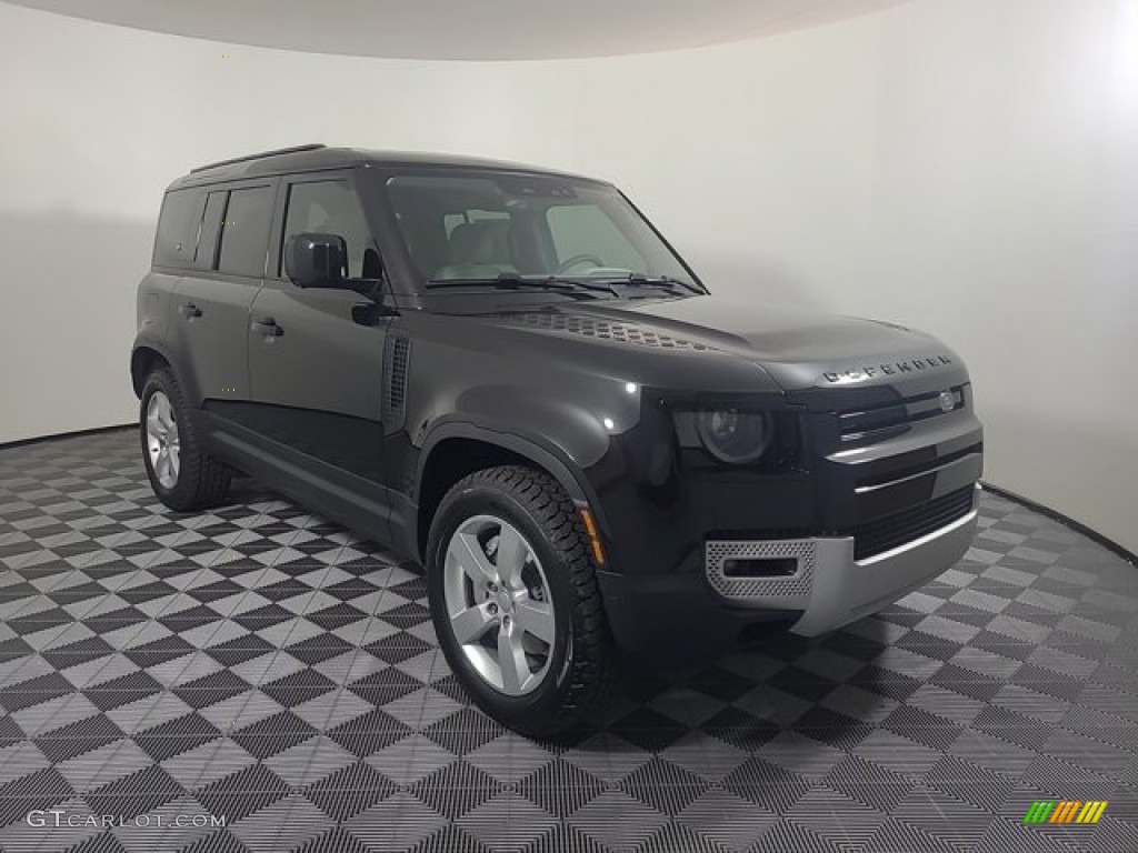 Santorini Black Metallic 2024 Land Rover Defender 110 S Exterior Photo #146677194