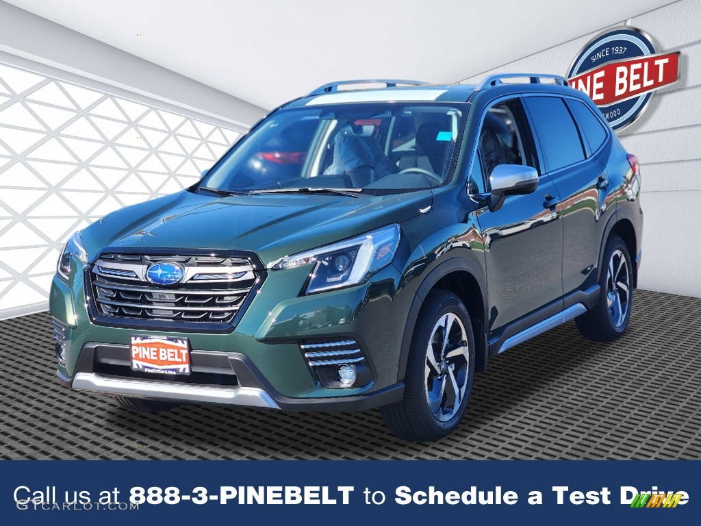 2023 Forester Touring - Cascade Green Silica / Black photo #1