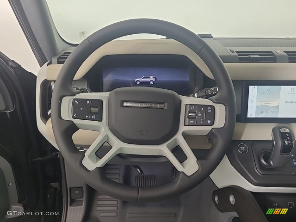 2024 Land Rover Defender 110 S Acorn/Lunar Steering Wheel Photo #146677254