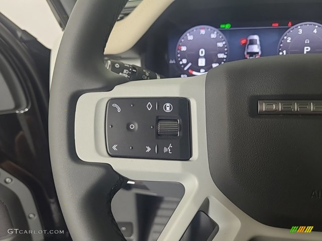 2024 Land Rover Defender 110 S Acorn/Lunar Steering Wheel Photo #146677269