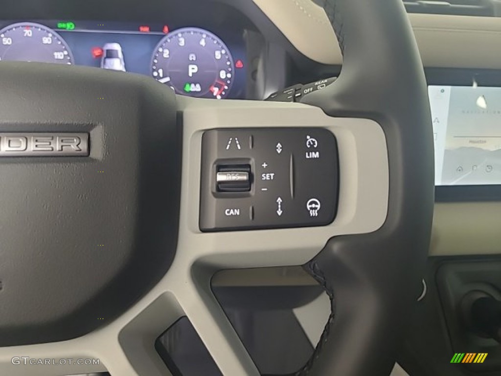 2024 Land Rover Defender 110 S Acorn/Lunar Steering Wheel Photo #146677287