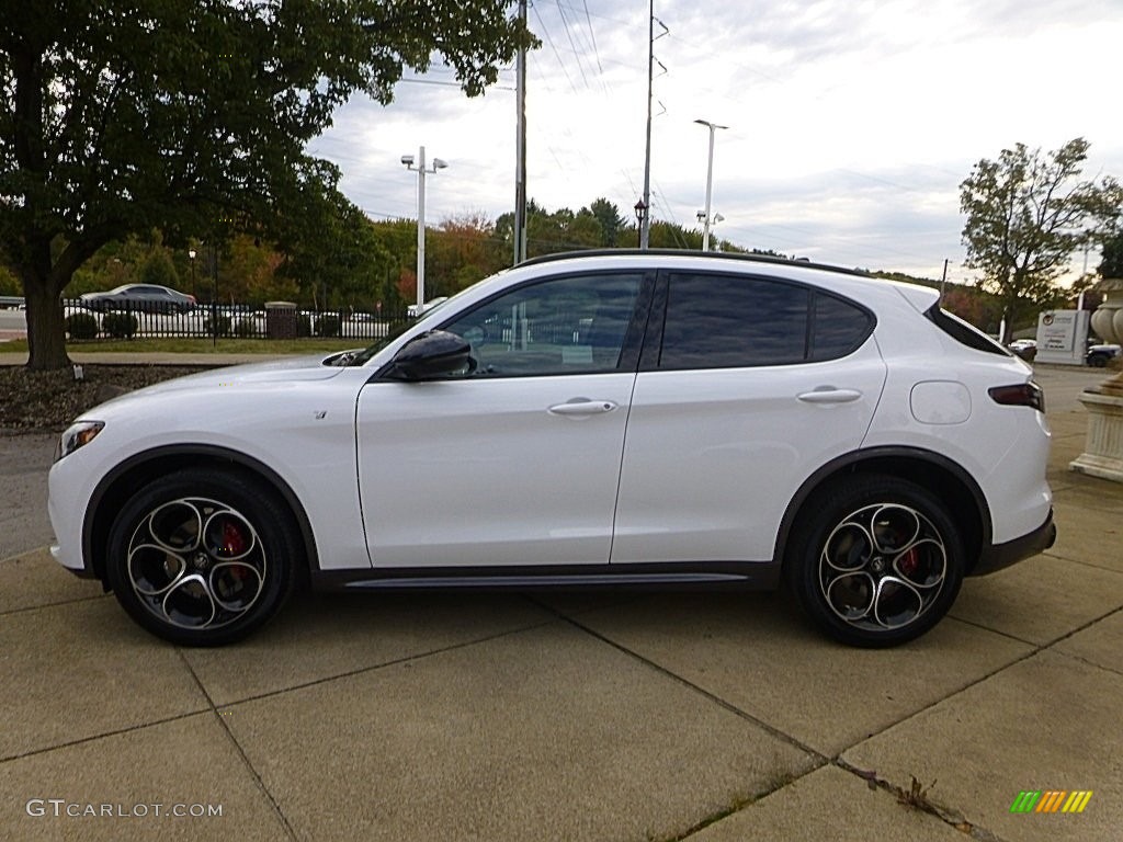 Alfa White 2024 Alfa Romeo Stelvio Ti AWD Exterior Photo #146677458