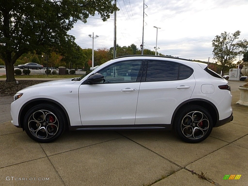 2024 Stelvio Ti AWD - Alfa White / Black/Chocolate photo #2