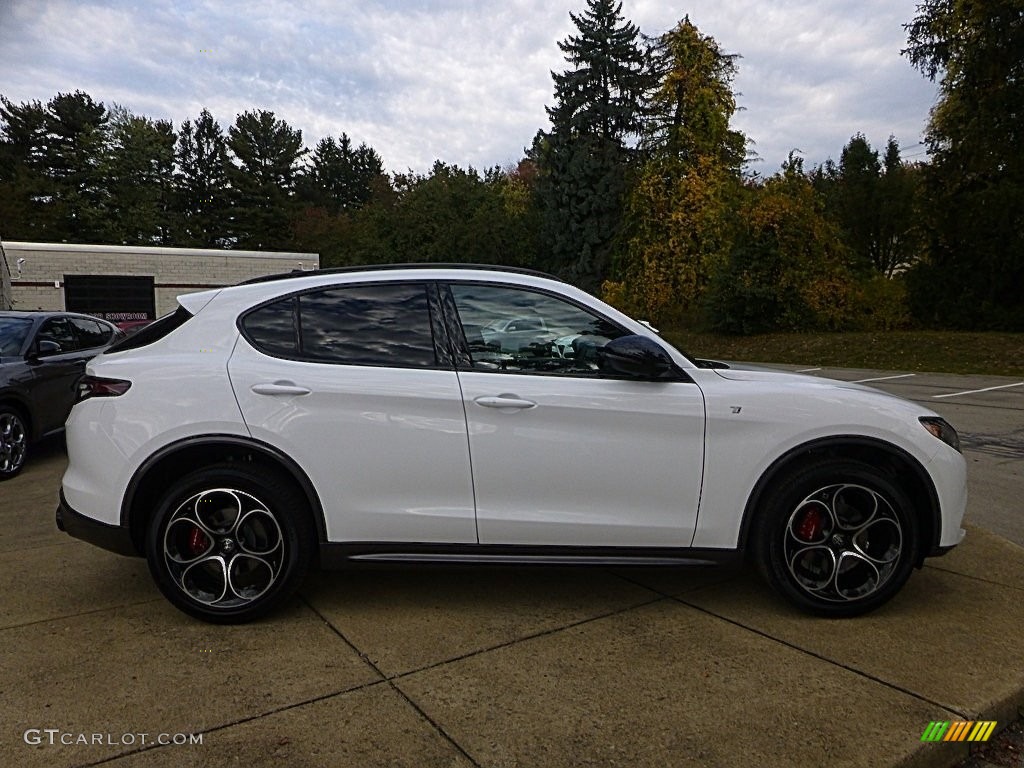 2024 Stelvio Ti AWD - Alfa White / Black/Chocolate photo #6