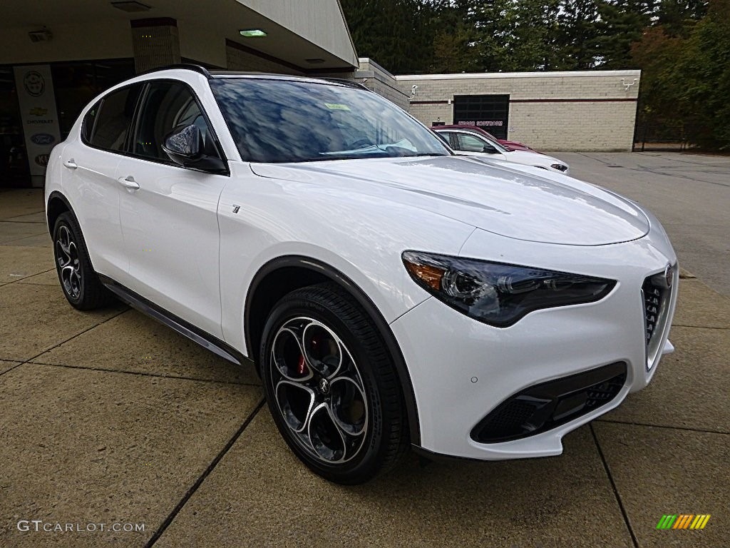 2024 Stelvio Ti AWD - Alfa White / Black/Chocolate photo #7