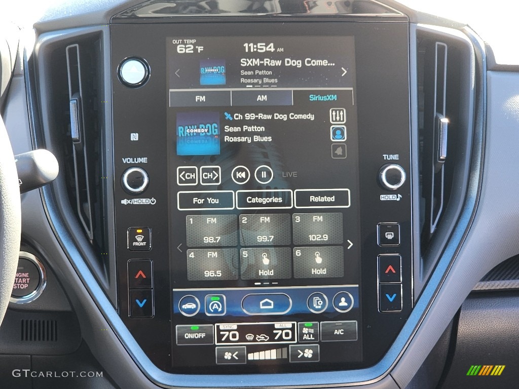 2024 Crosstrek Limited - Sun Blaze Pearl / Gray photo #9