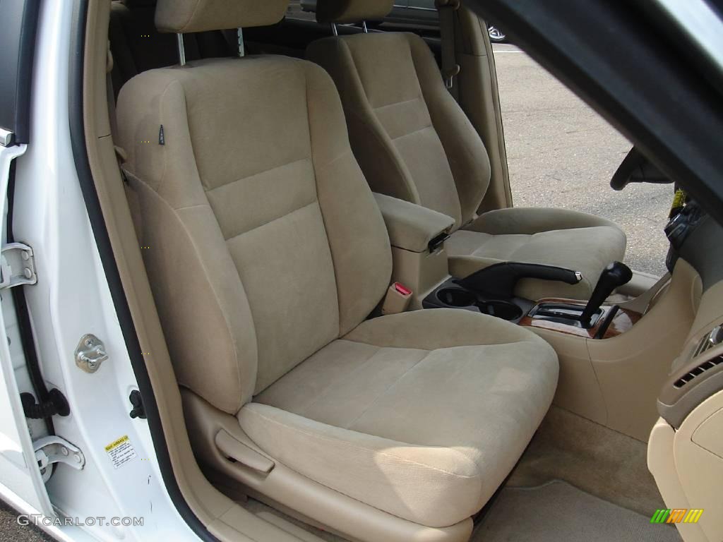 2003 Accord EX Sedan - Taffeta White / Ivory photo #14